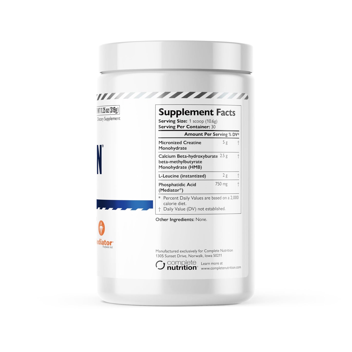 Complete Nutrition Alpha Gain Clean Athlete Complex Powder, 16.6 oz
