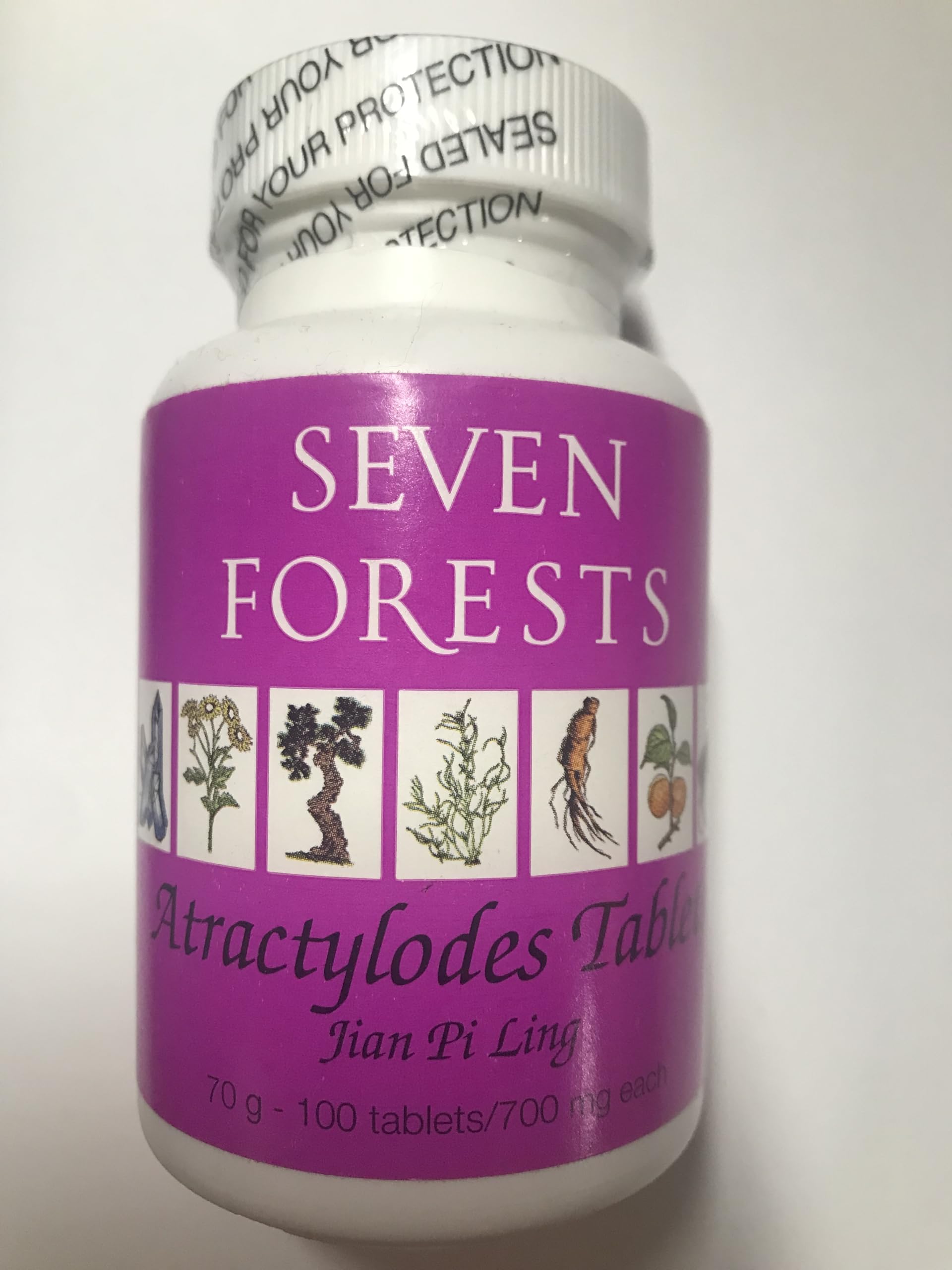 Seven Forests Atractylodes Tablets 100 Tablets