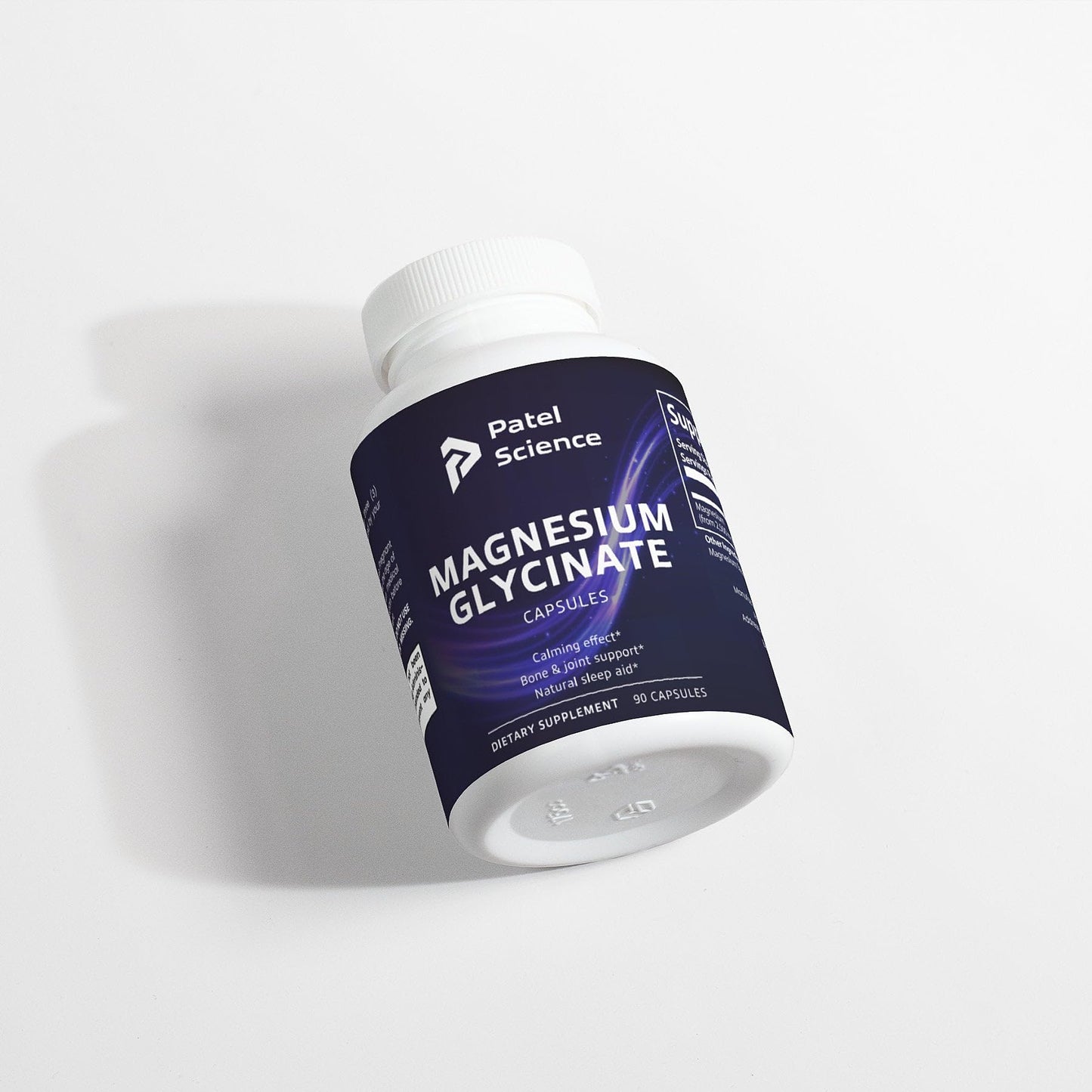 Patel Science Magnesium Glycinate Powder 0.25 oz