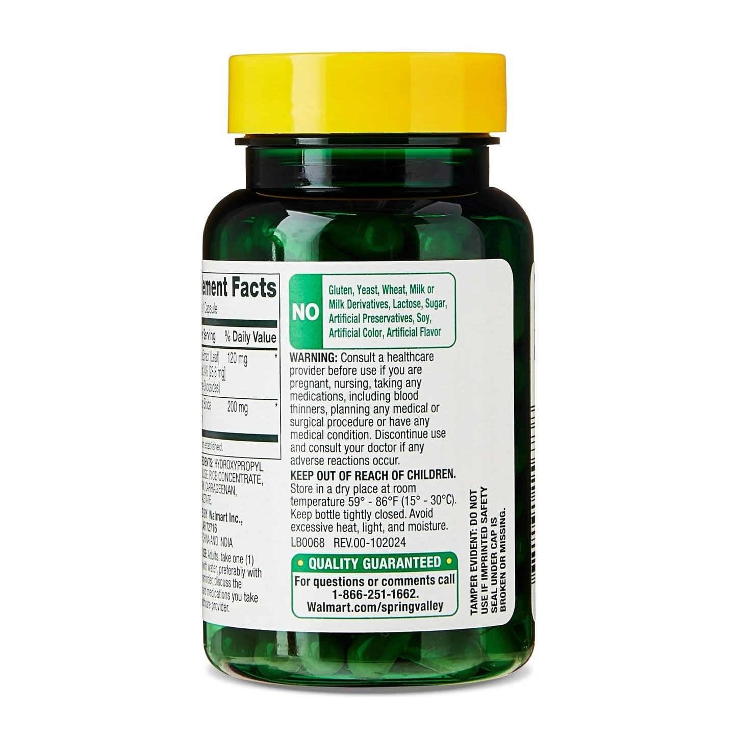 SUREFECT Ginkgo Biloba 120mg Extract + 200mg Powder, 90 Vegetarian Capsules