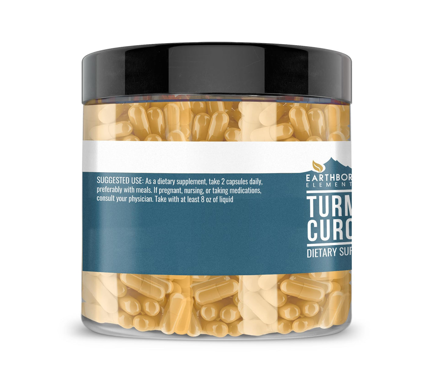 Earthborn Elements Turmeric Curcumin 200 Capsules