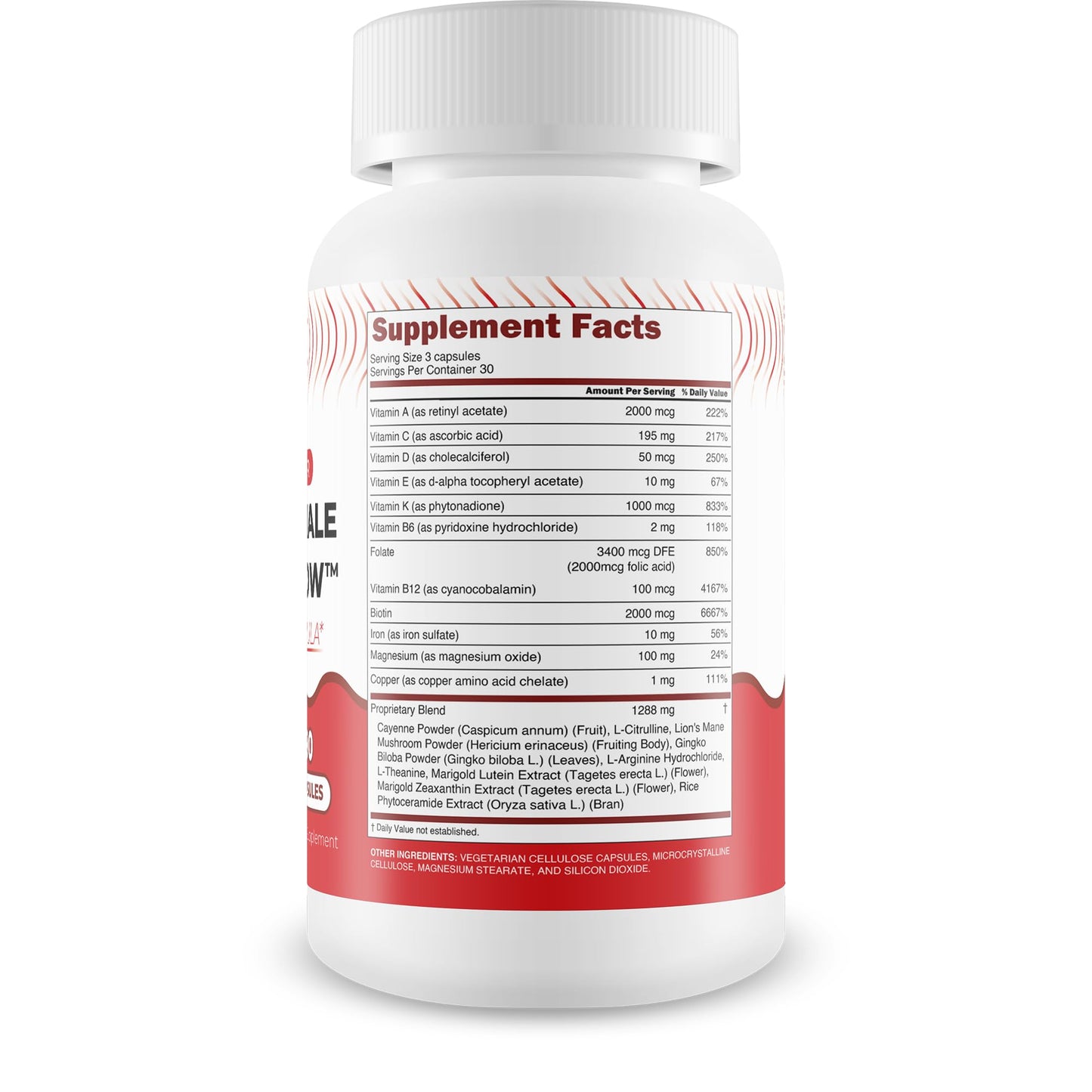 Happy Health Marketplace Pro Deep Water Ultimate Male Blood Flow Capsules 90 Count