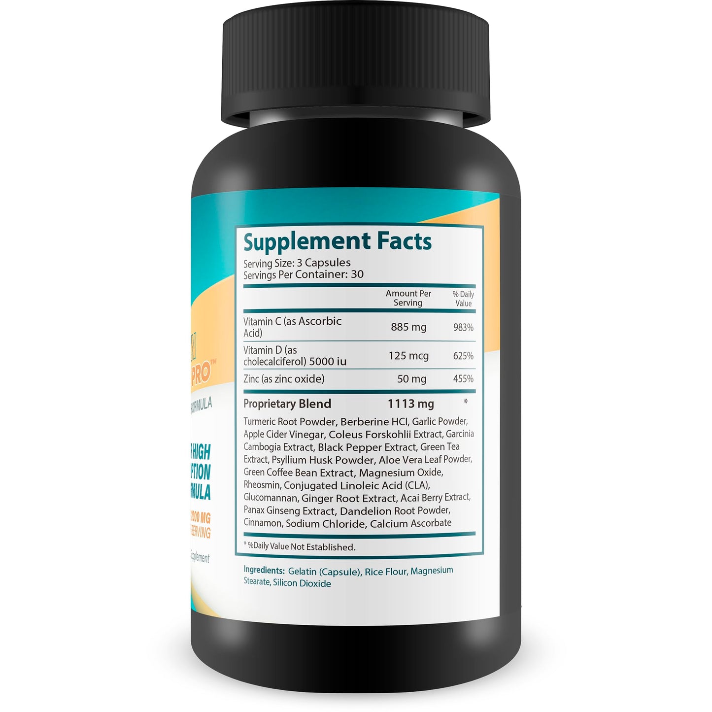 True You Health Golden Turmeric Pro Capsules 90 Count