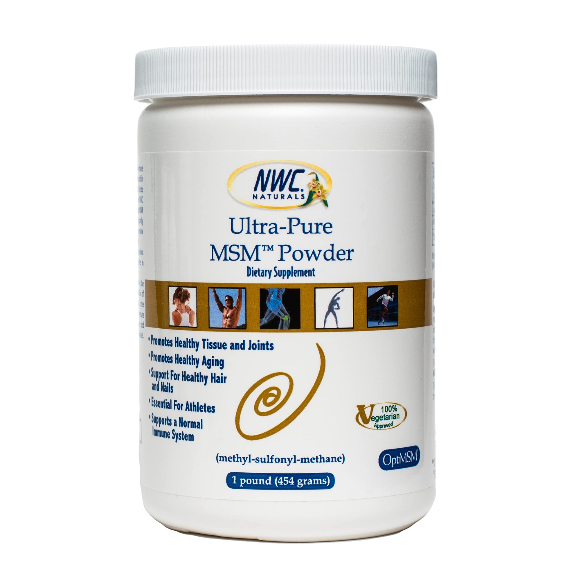 NWC Naturals Ultra-Pure MSM Powder, 16 oz