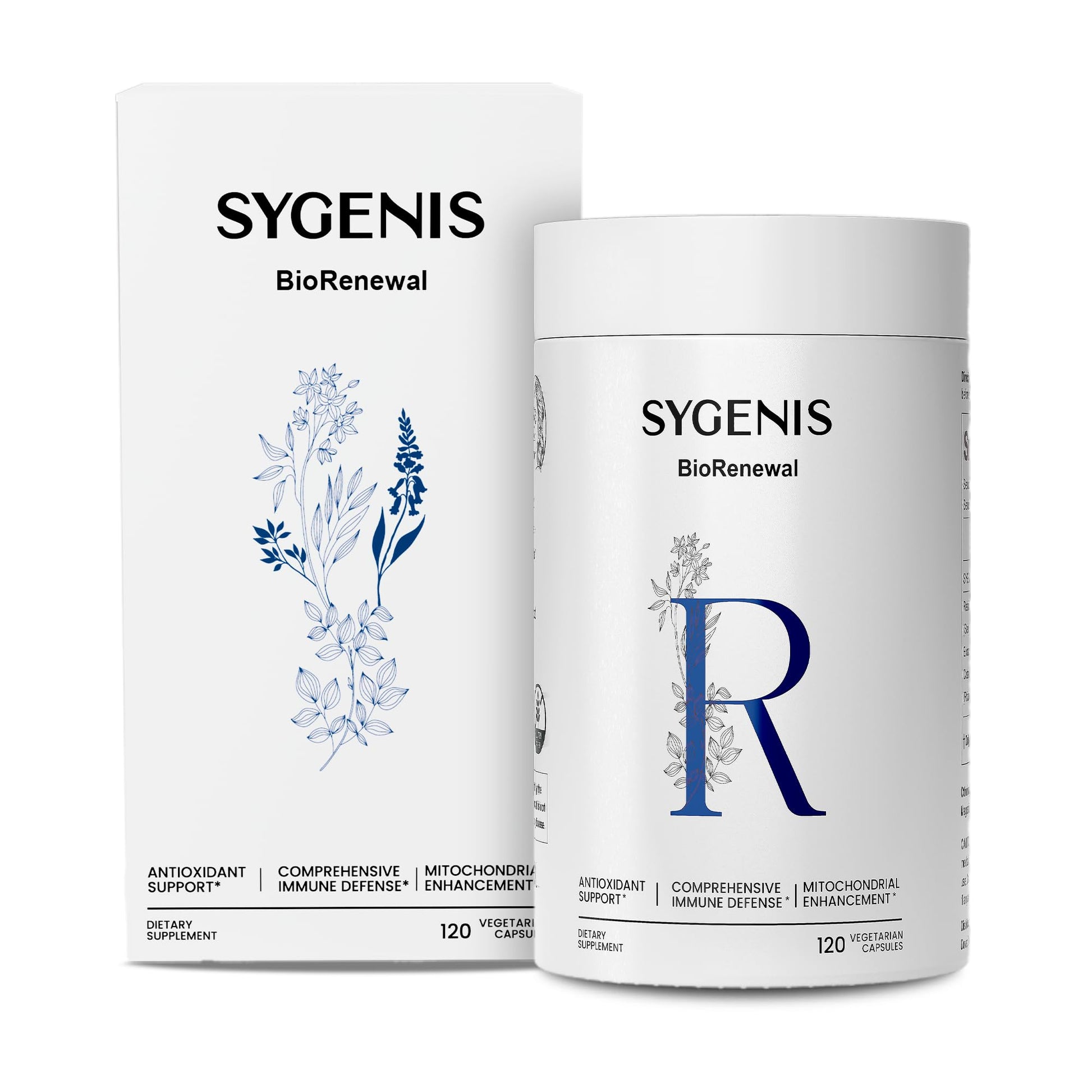 SYGENIS BioRenewal NAD Supplements 120 Capsules
