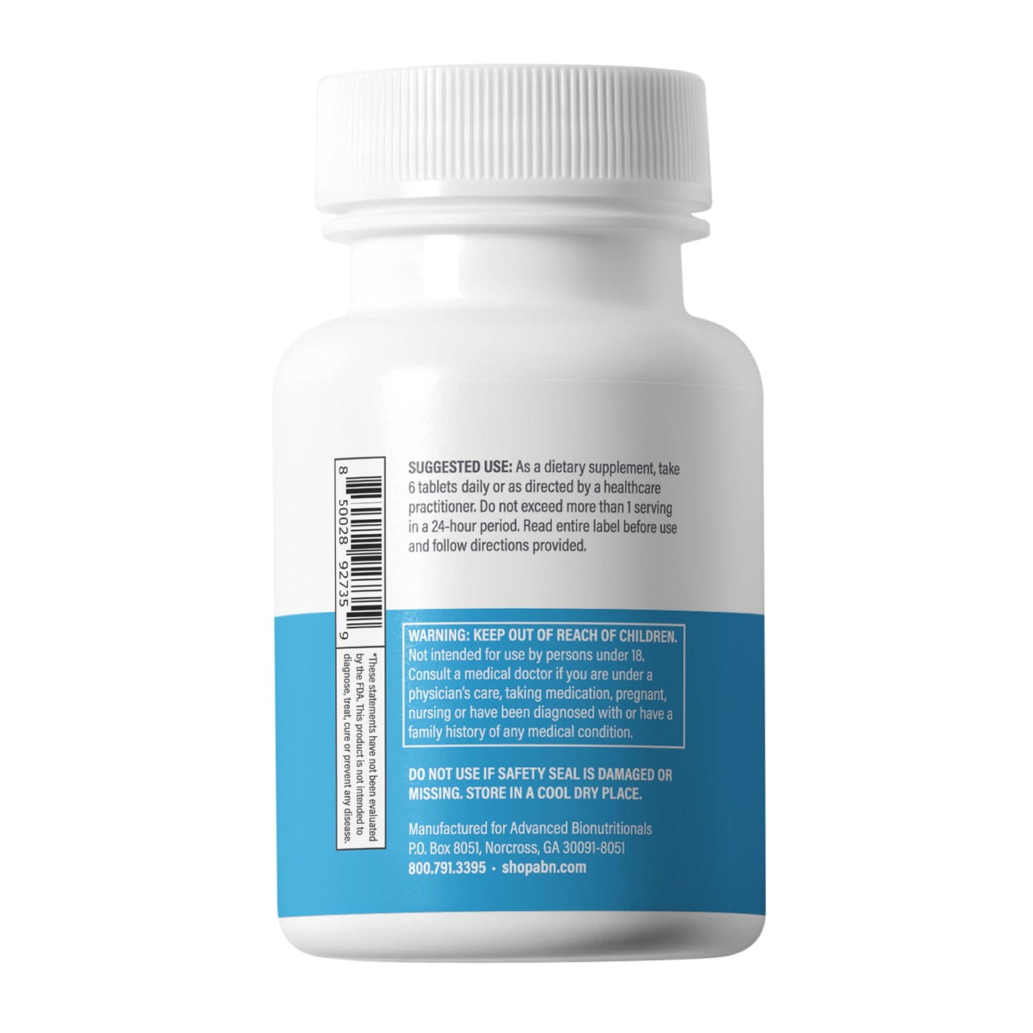 Advanced Bionutritionals Advanced Muscle Plus – Muscle Supplement with Peptide DL185™ (Dileucine) & MyHMB® – Workout Recovery, Amino Acids & HMB 180 Tablets