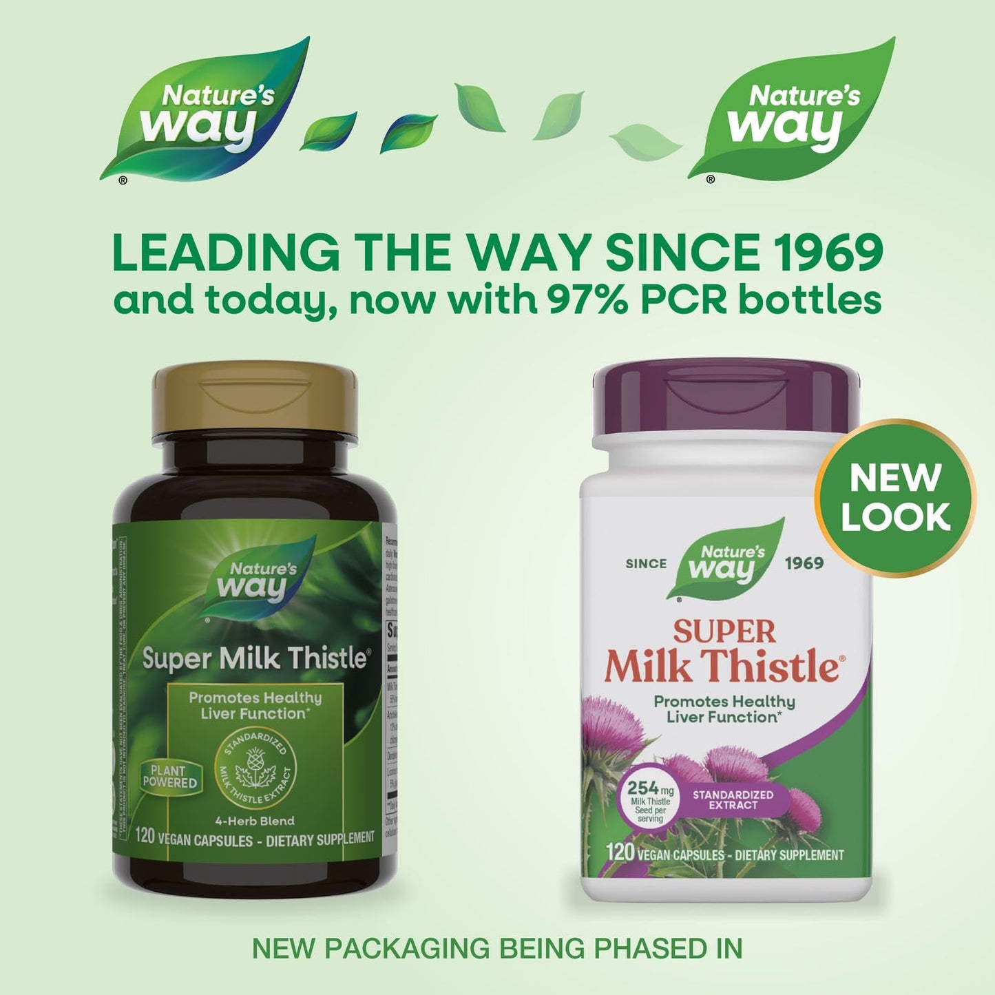 Nature's Way Super Milk Thistle Capsules, 120 Count
