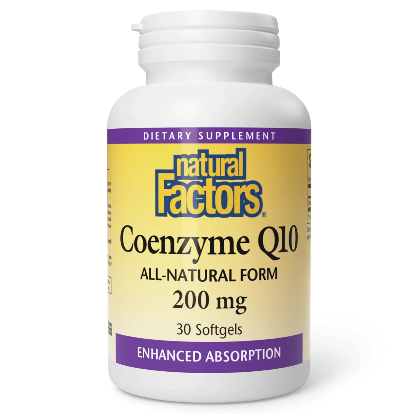 Natural Factors Coenzyme Q10 Softgel 30 Softgels