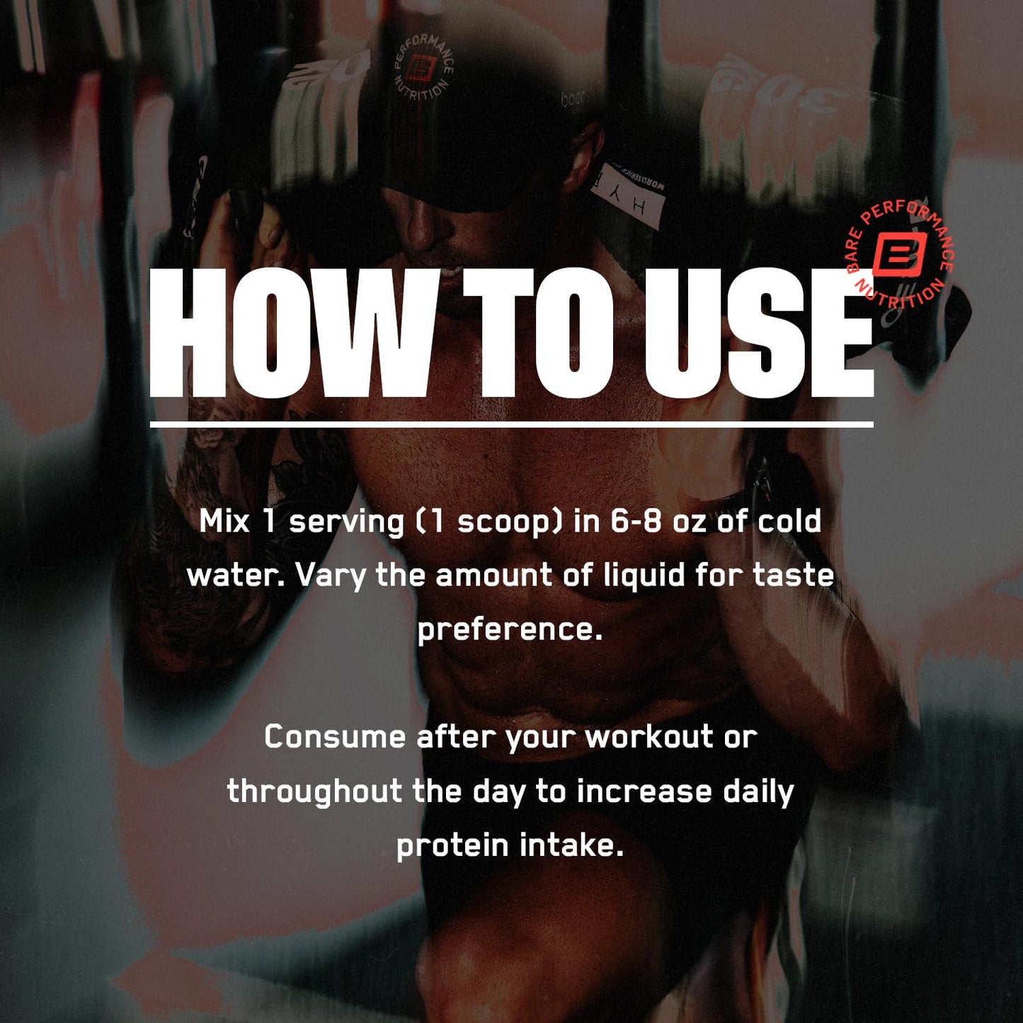 BARE PERFORMANCE NUTRITION BPN Whey Protein + Casein Protein Powder Blend, Vanilla, 32 Servings