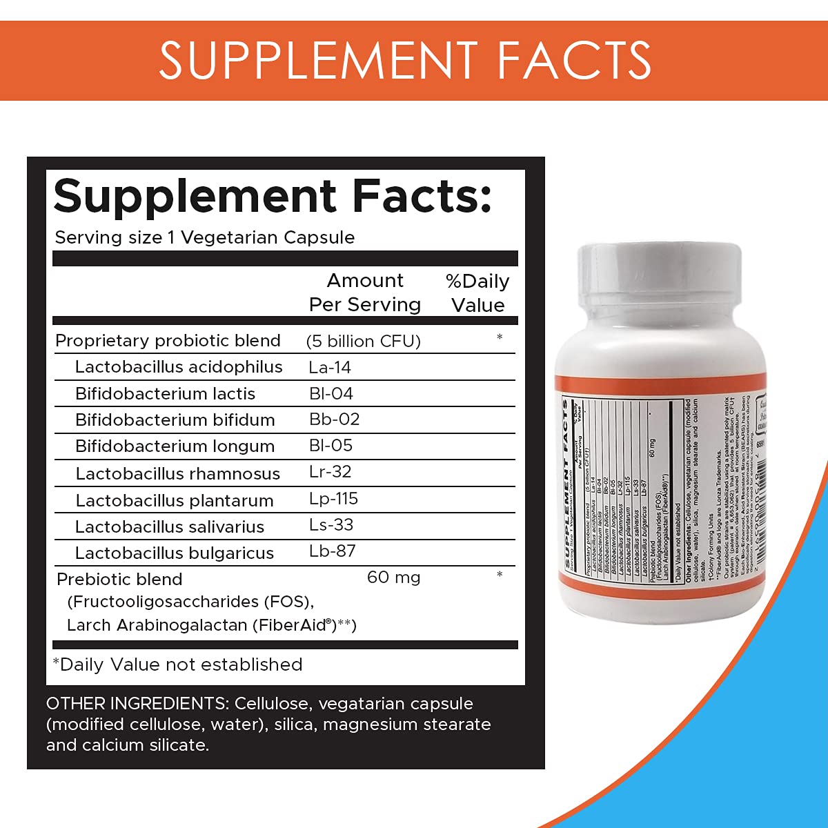 Holistic Health Suprema Dophilus 60 Capsules