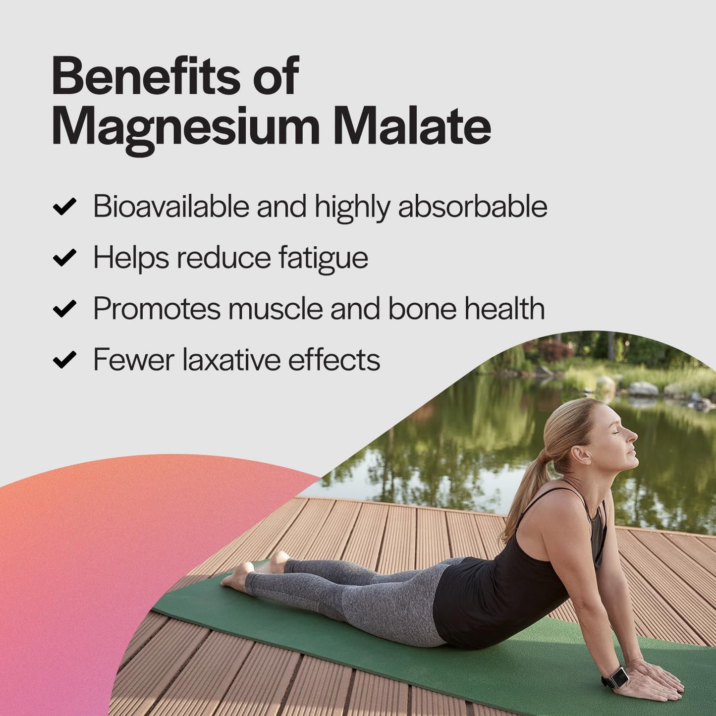PureFormulas Magnesium Malate Capsules (360 mg) - 120 Capsules