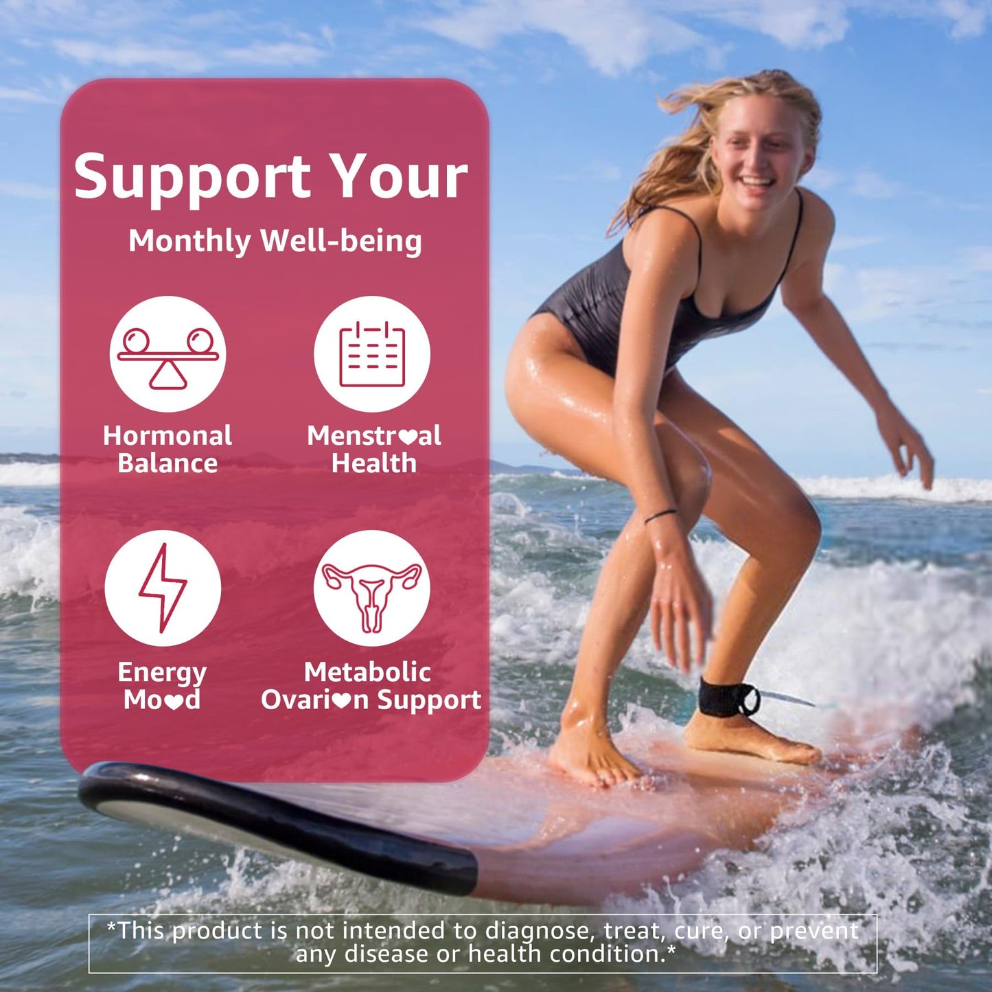 Nextdia Inositol Filled Gummies for Women, 40:1 Ratio Myo-Inositol 2000mg & D-Chiro Inositol 50mg + Evening Primrose Oil