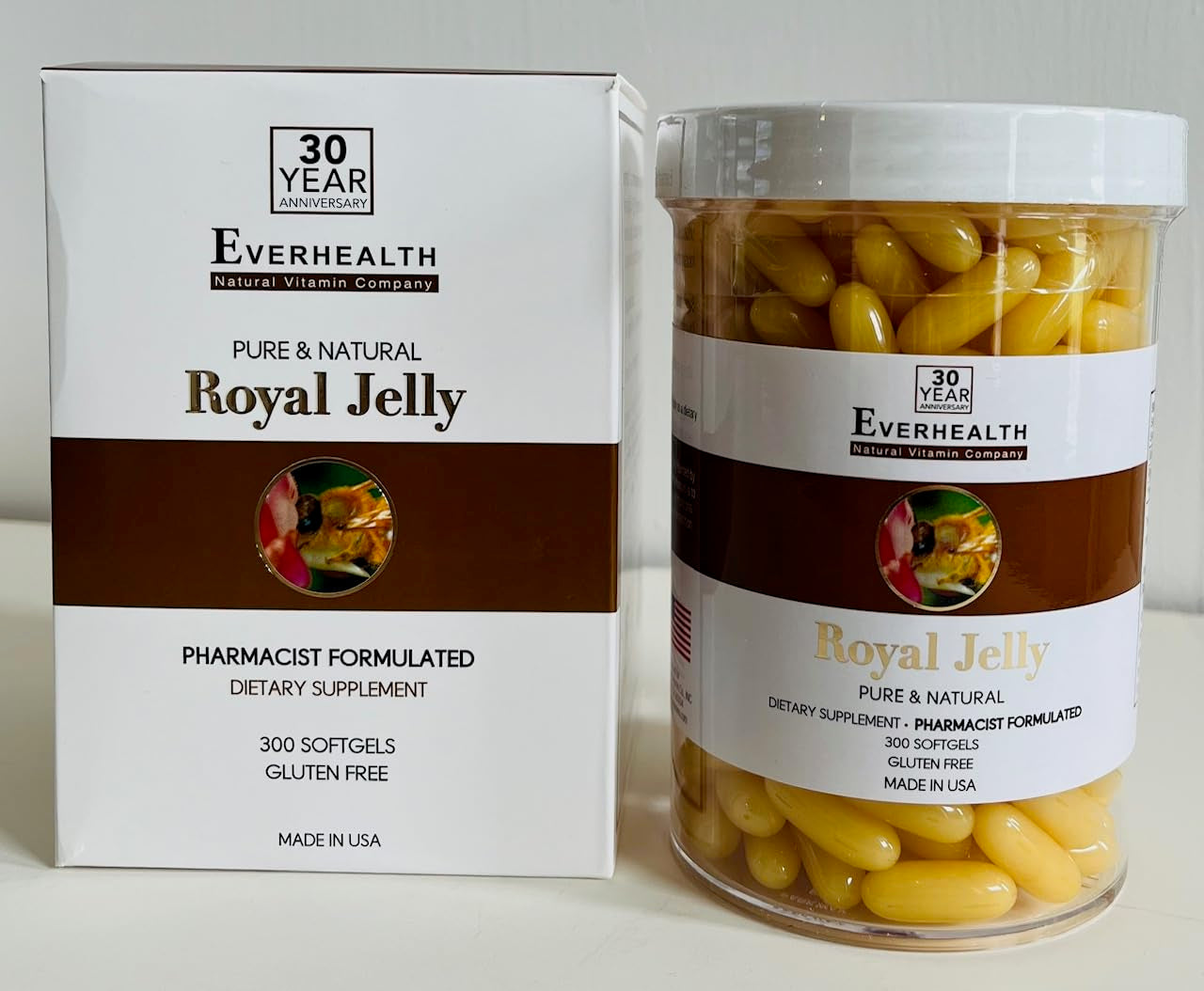 EVERHEALTH Vital Royal Jelly 1000mg Capsules 300