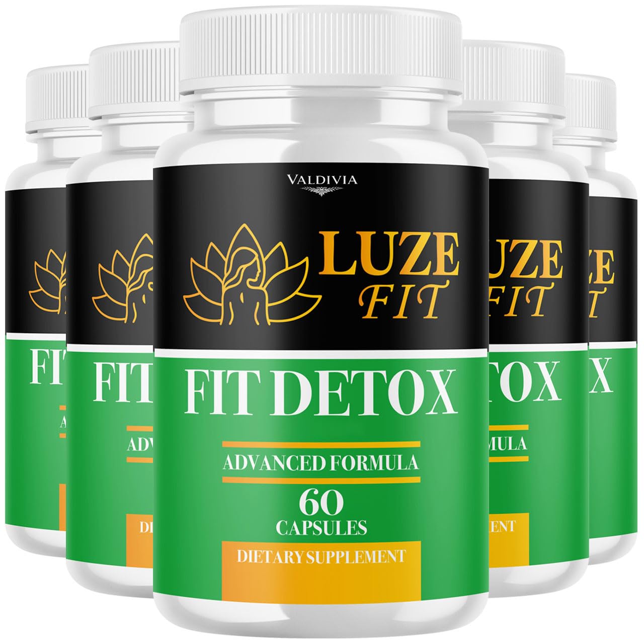 Valdivia Luze Fit Detox Premium Capsules, 300 Capsules