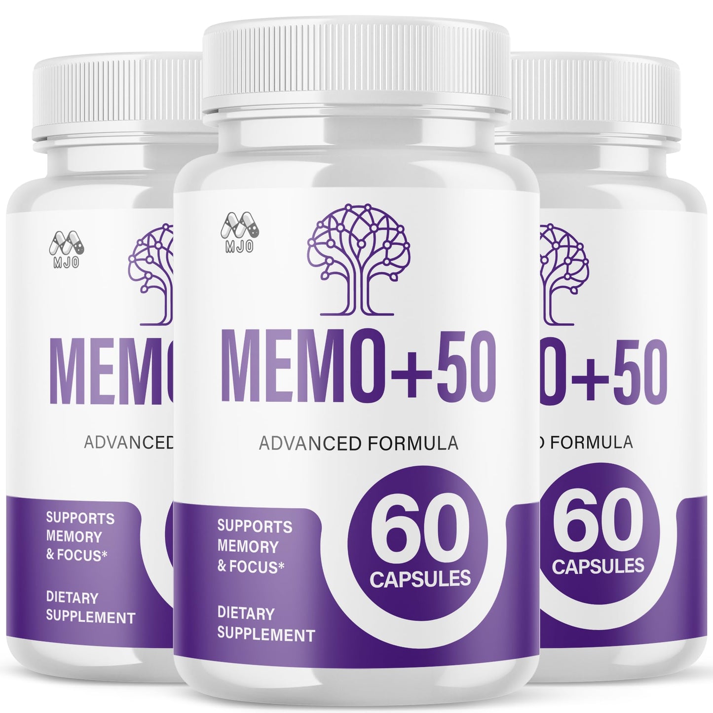 MJO Memo+50 180 Capsules
