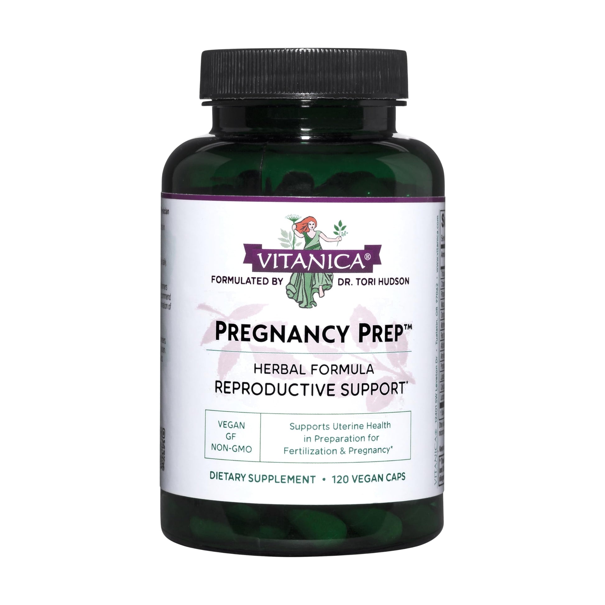 Vitanica Pregnancy Prep Reproductive System Support 120 Capsules