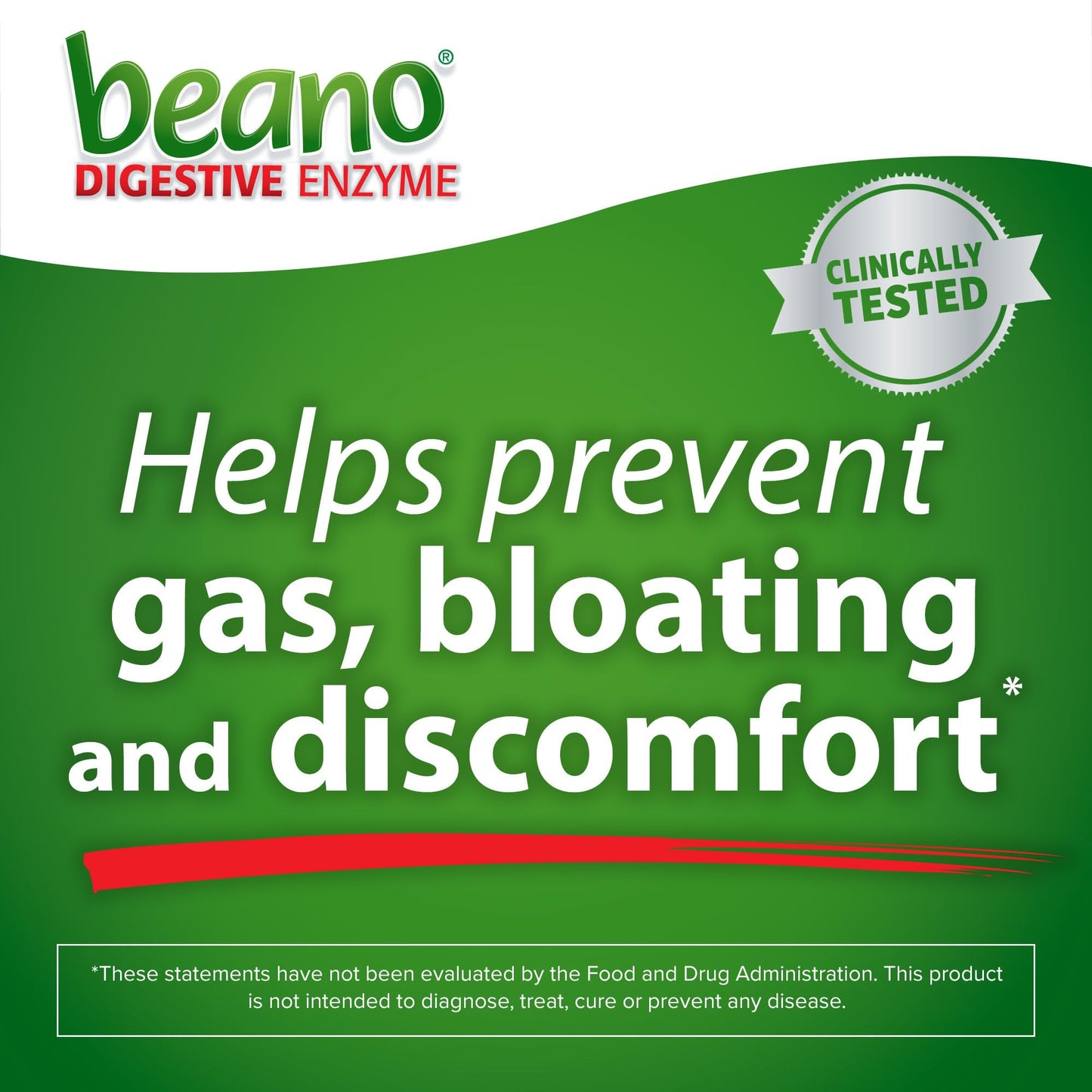 Beano Digestive Enzyme Tablet, 180 Tablets