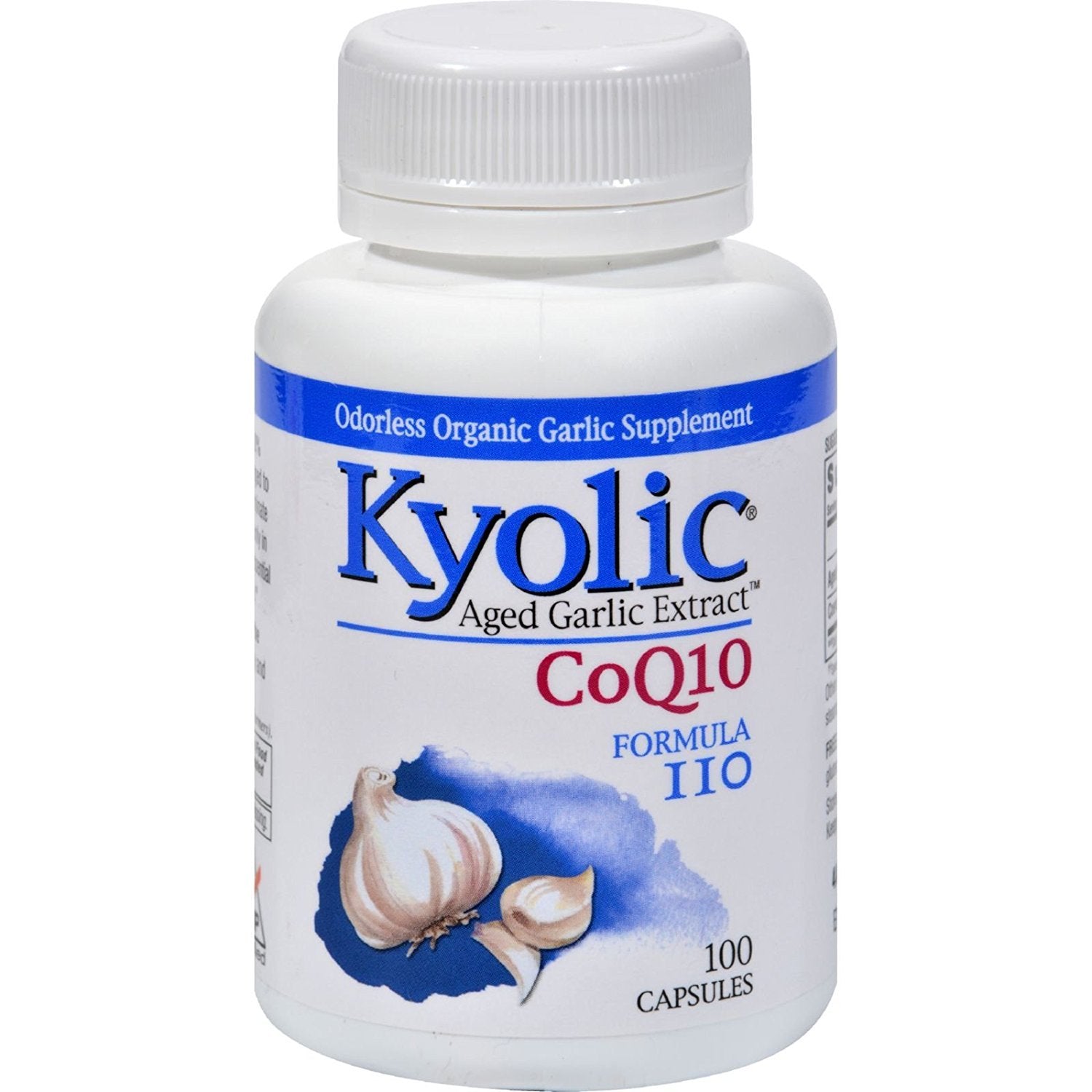 Kyolic for Mula 109 Aged Garlic Extract with CoQ10 Capsule 300 Count