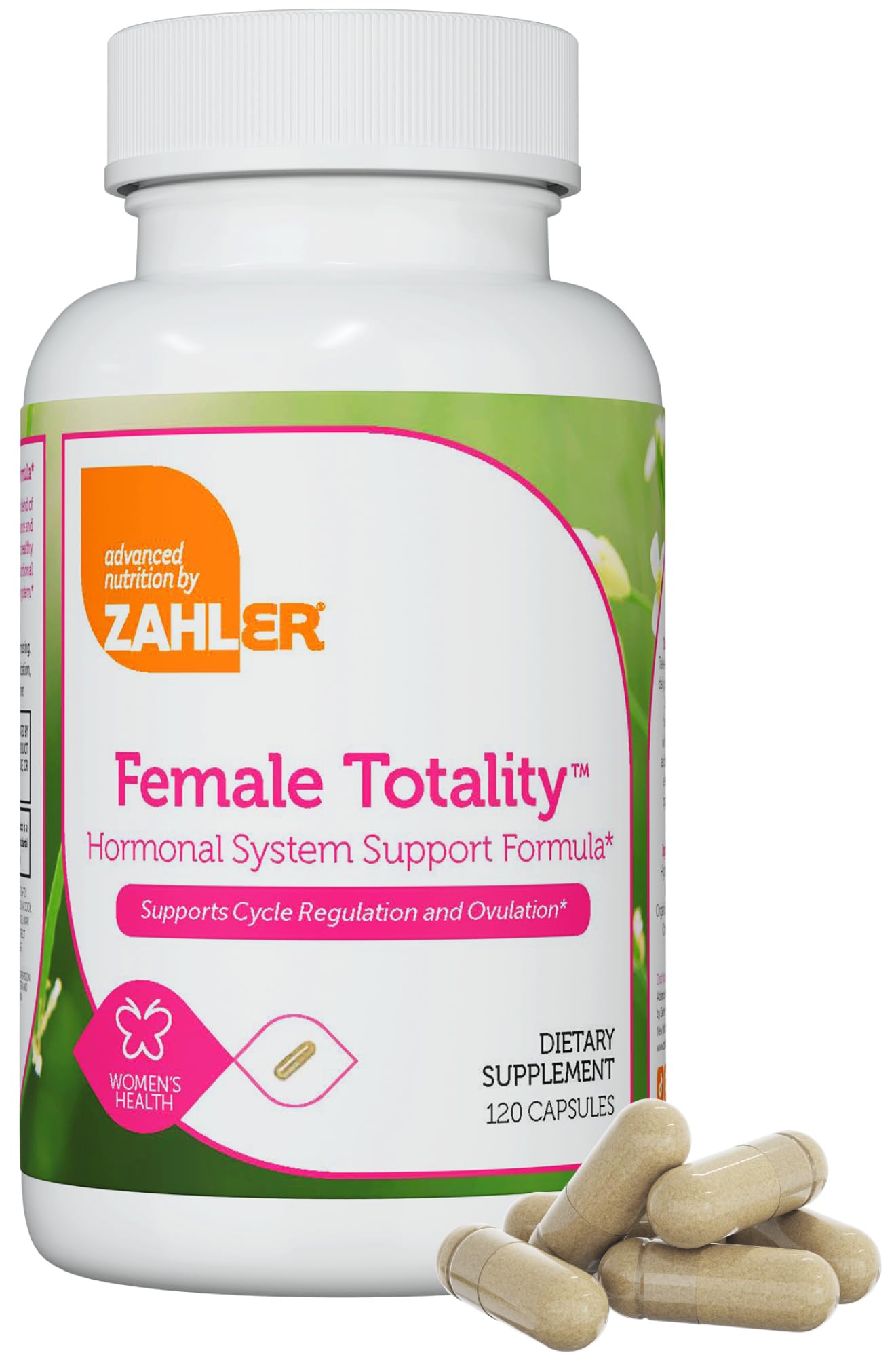 Zahler Female Totality Fertility Prenatal Vitamins 120 Capsules