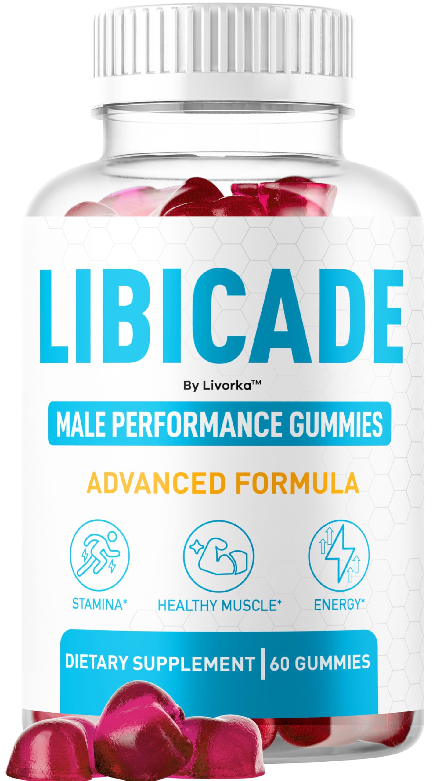 LIVORKA Libicade Gummies Gummy 60 Gummies