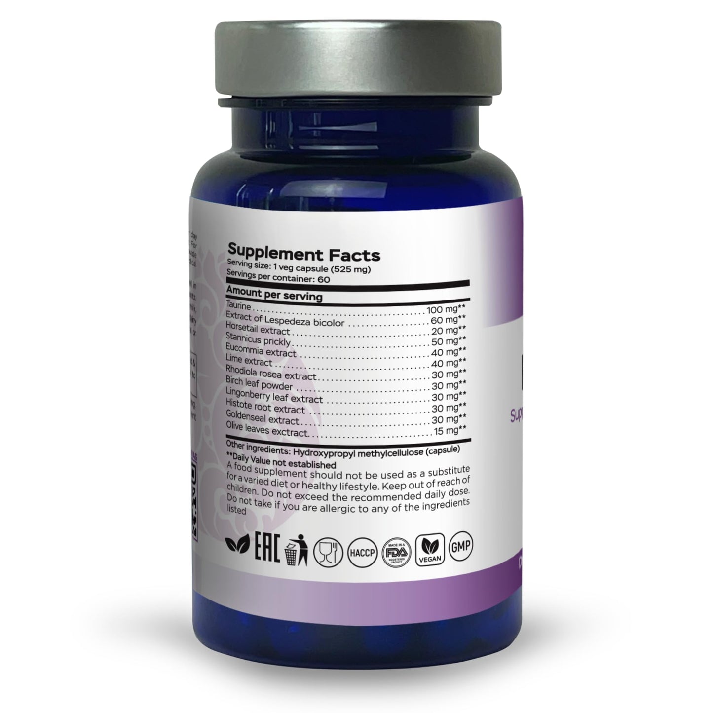 RaDoTech Edema Relief Capsule 60 Count