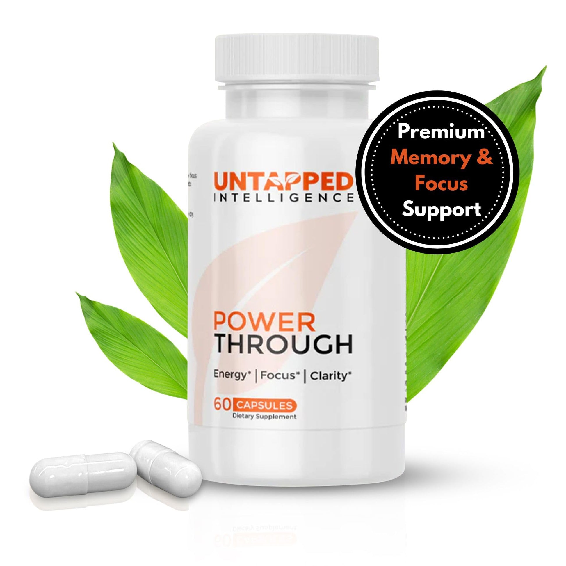 Untapped Intelligence Power Through Capsule, 60 Count