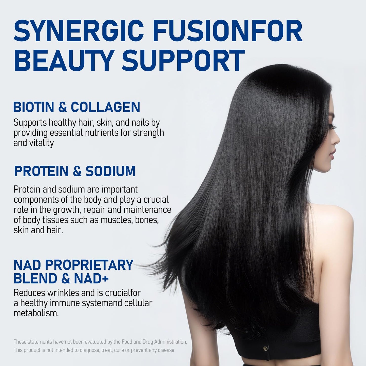 DSDD Biotin Supplements Powder 8.46 oz
