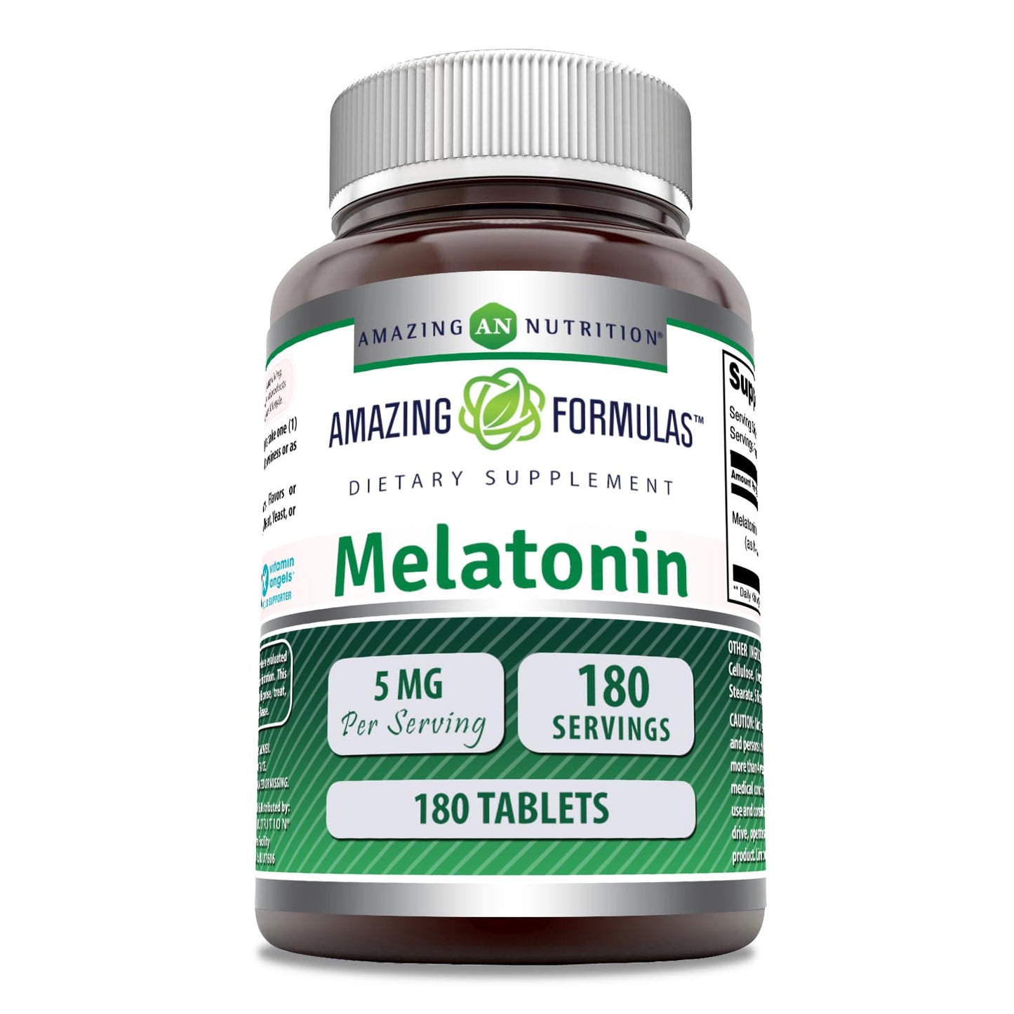 Amazing Nutrition Melatonin Supplement 180 Tablets