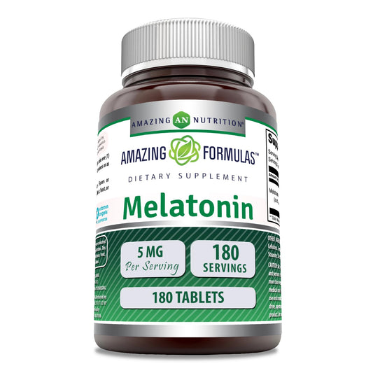 Amazing Nutrition Melatonin Supplement 180 Tablets