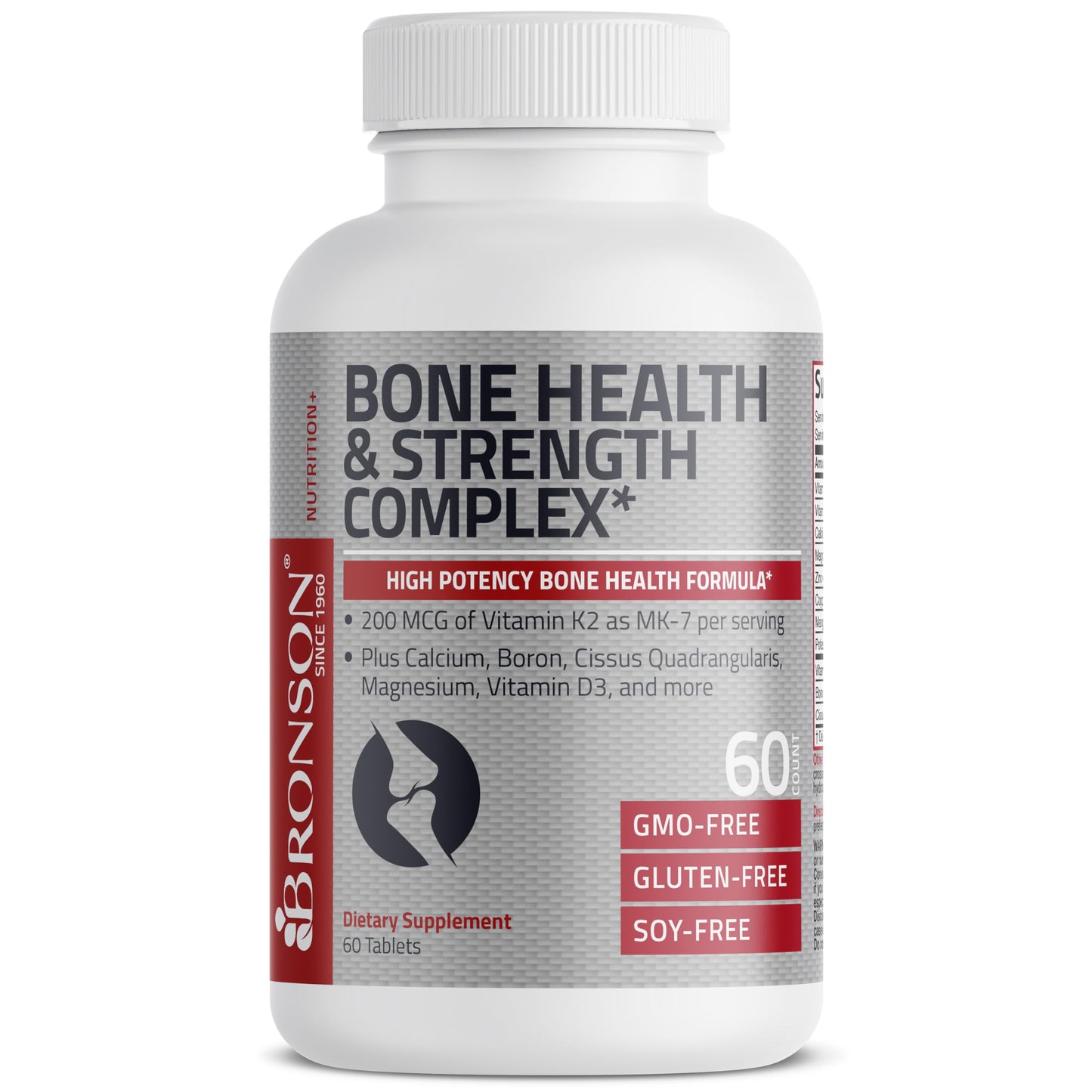 Bronson Bone Health & Strength Complex 60 Tablets