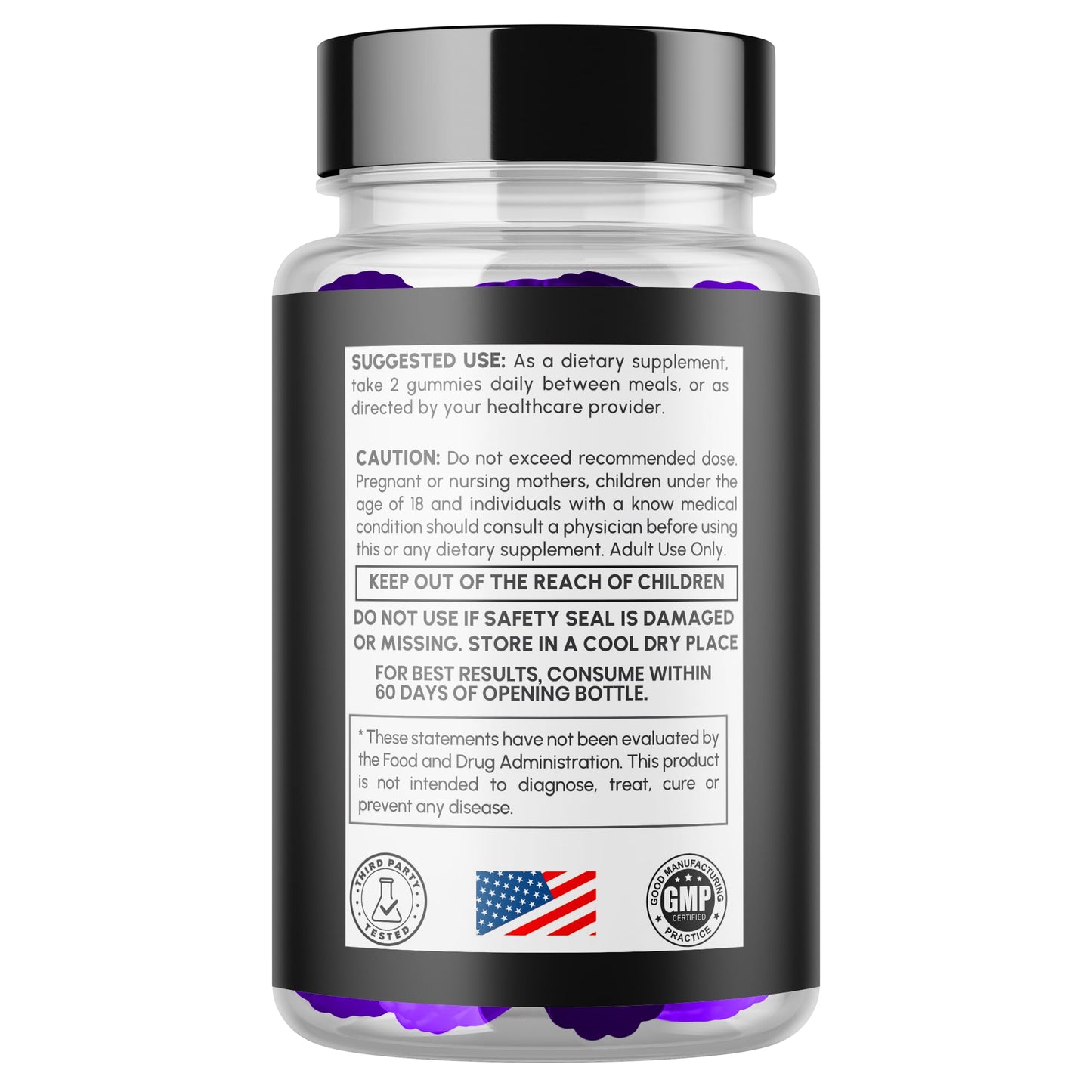 MJO Enduracore Gummies Chewable, 60 Count