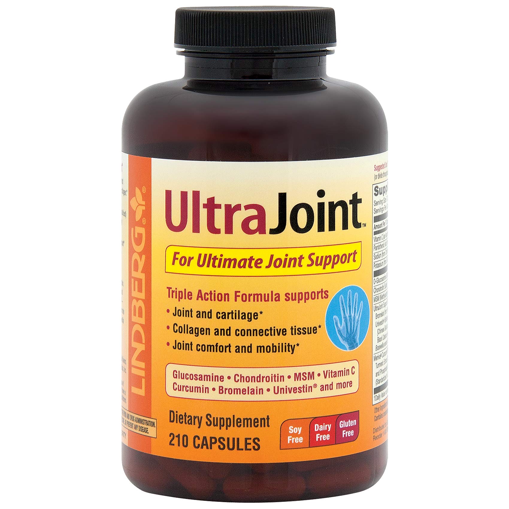 Lindberg Joint Support Supplement for Men and Women Capsules 210