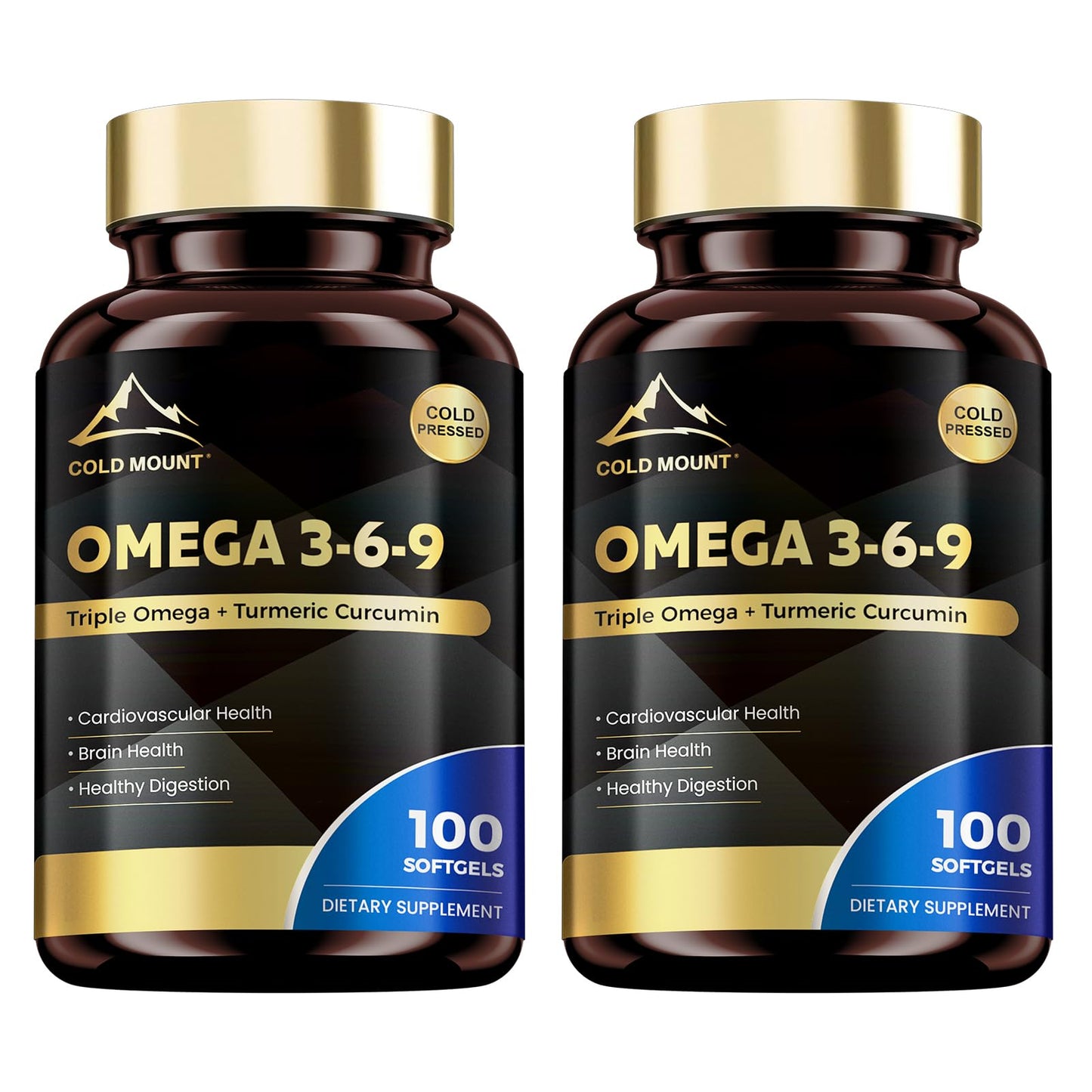 MEGNETA Omega 3 6 9 Supplement Softgels 200