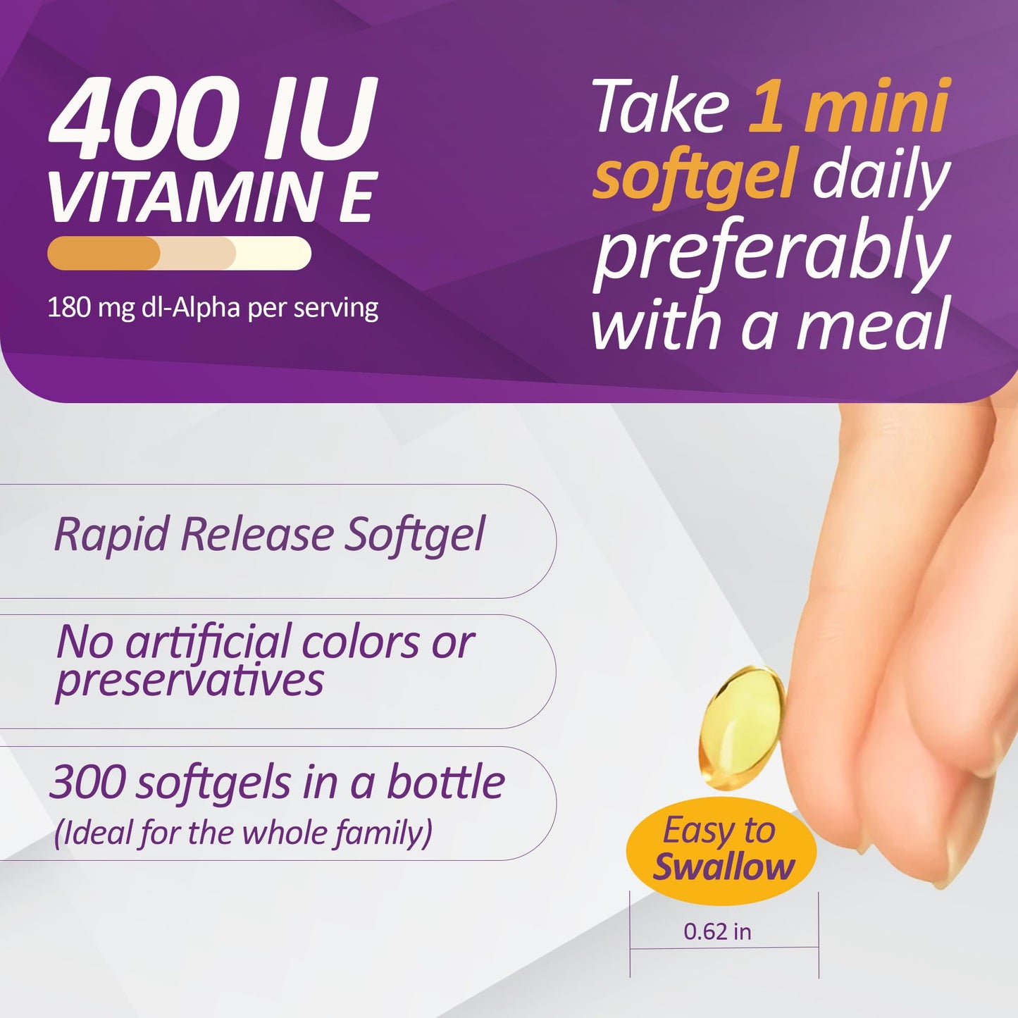 Prati Donaduzzi Vitamin E 400 IU Softgel 300