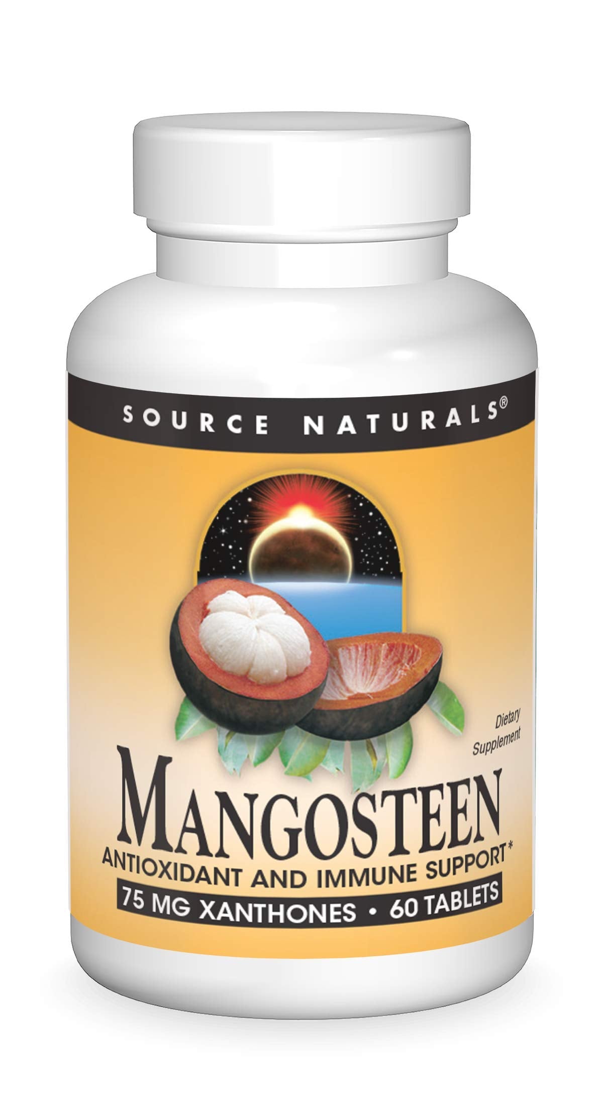 Source Naturals Mangosteen Antioxidant and Immune Support Tablets 60 Count
