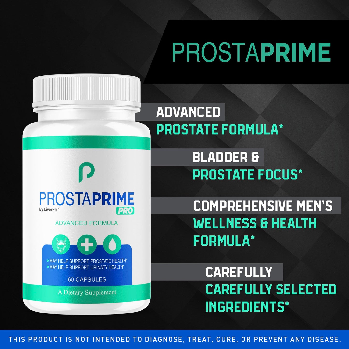 LIVORKA ProstaPrime Pro Capsules, 120 Capsules