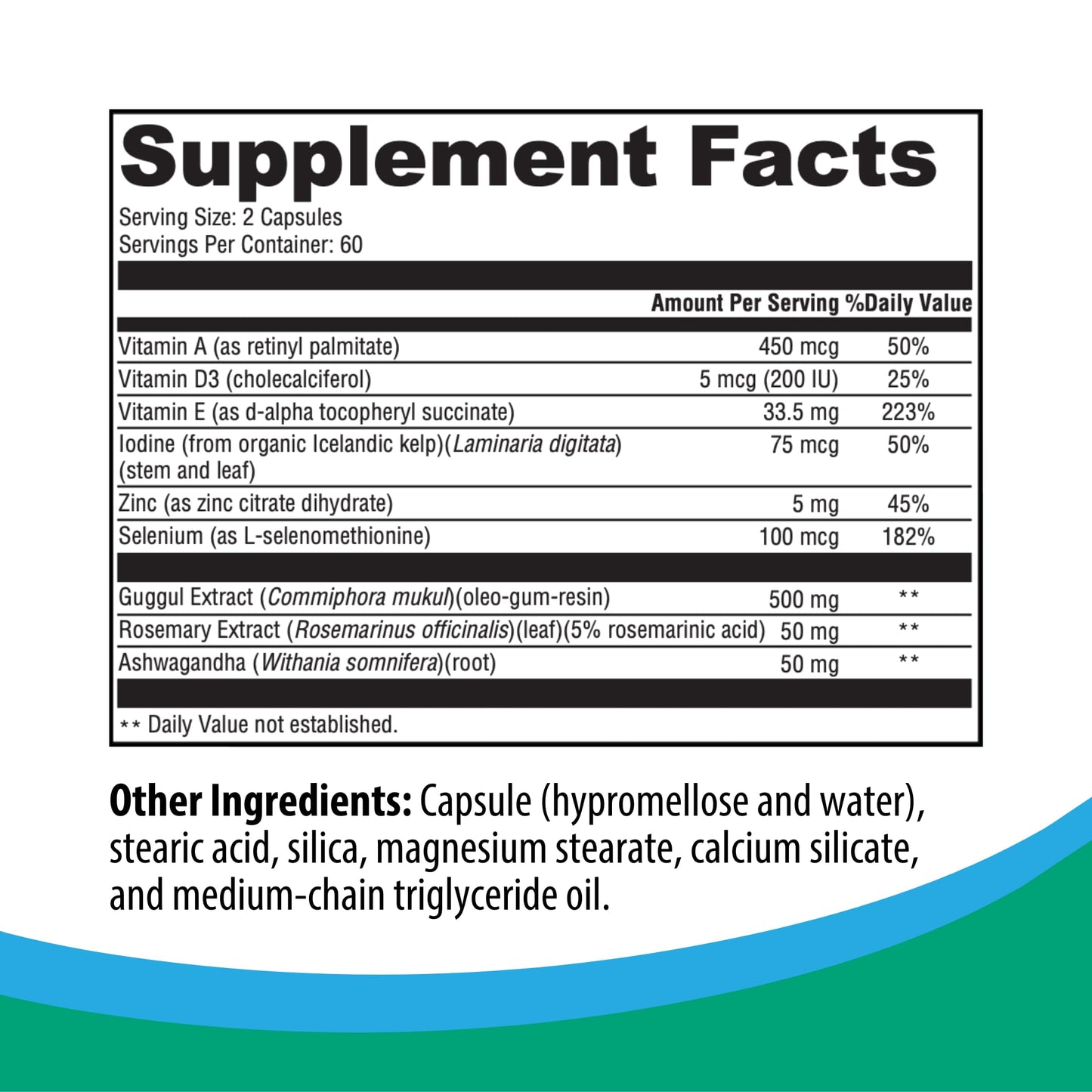 Rootcology Thyroid Conversion Support Capsule 120 Count