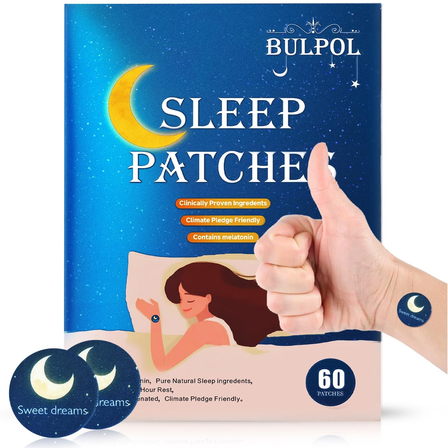 BULPOL Deep Sleep Tablets, 30 Count