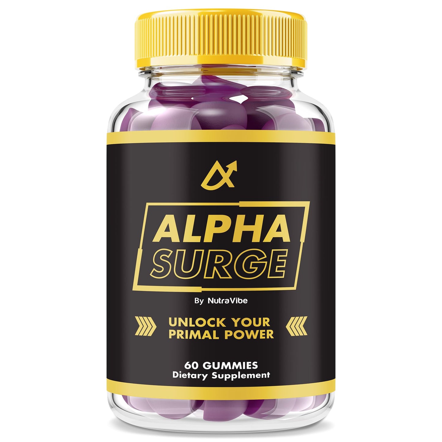 NutraVibe Alpha Surge Gummies 60 Count