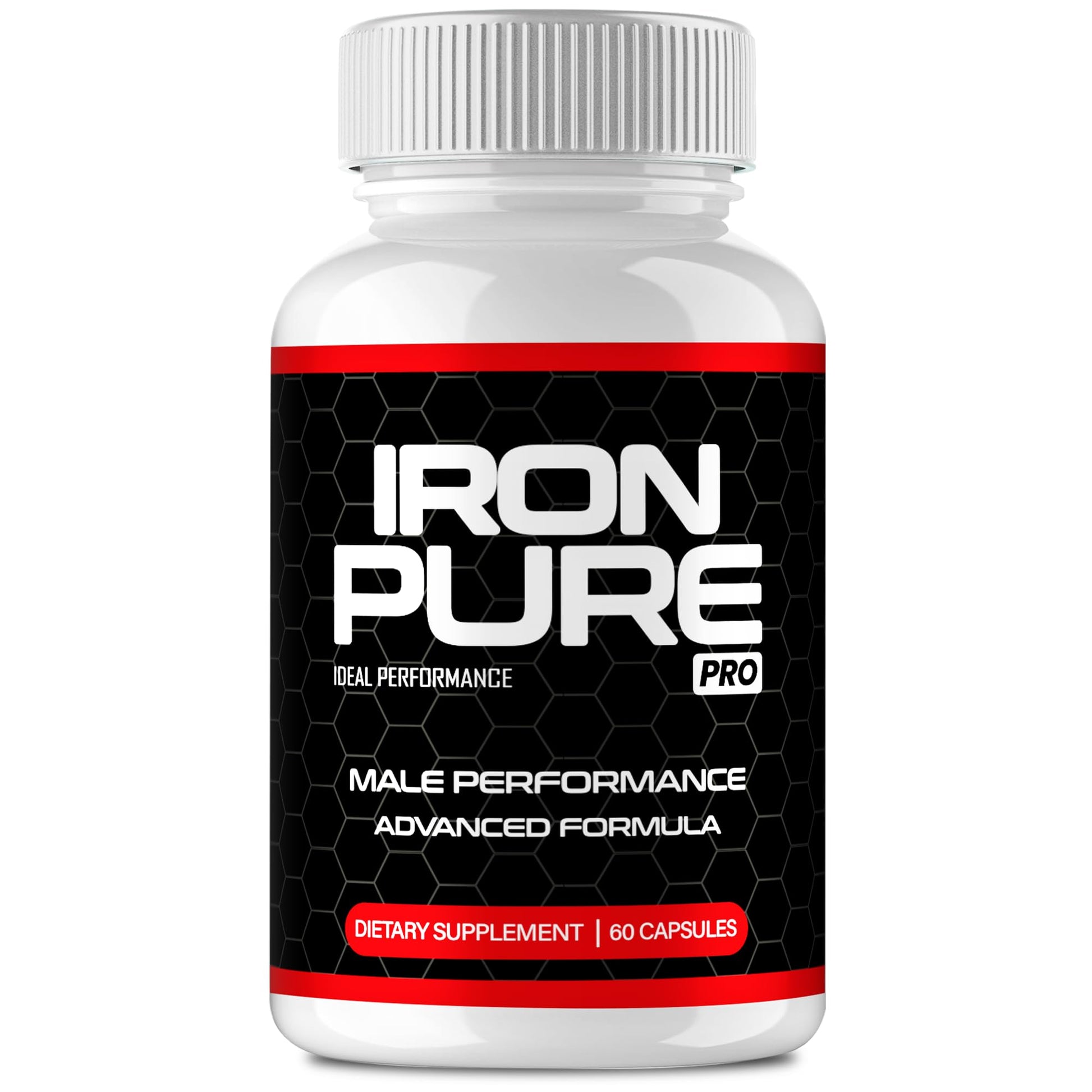 IDEAL PERFORMANCE Iron Pure Supplement Capsules, 60 Capsules