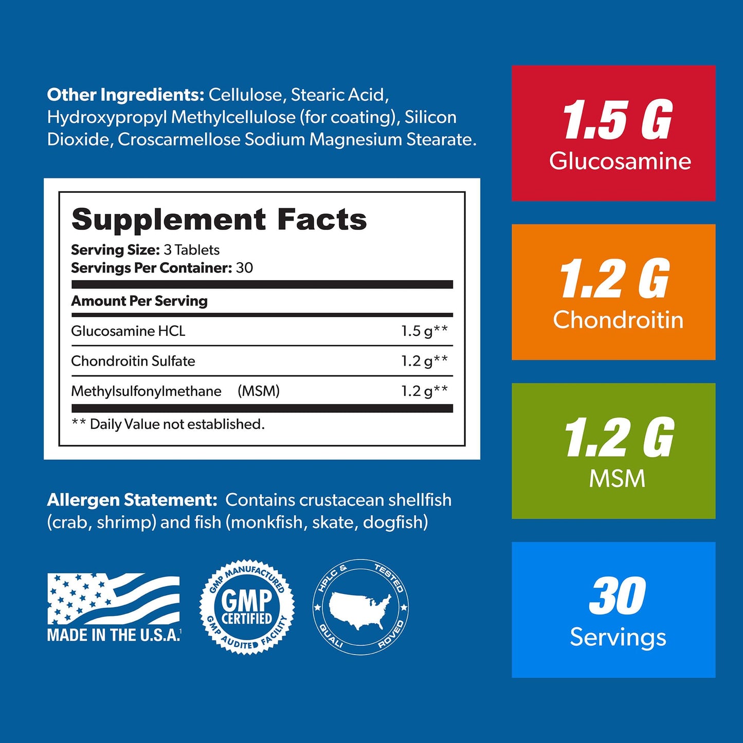 SAN Glucosamine Chondroitin with MSM Complex 1 Capsule