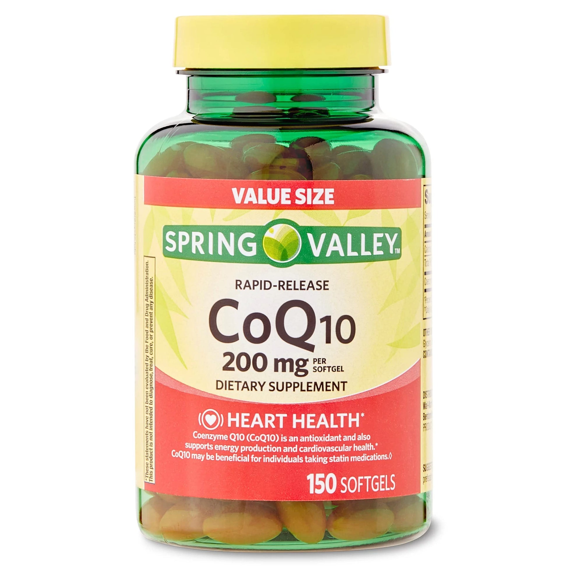 Convergence CoQ10 Rapid Release Softgels, 200mg, 150 Softgels