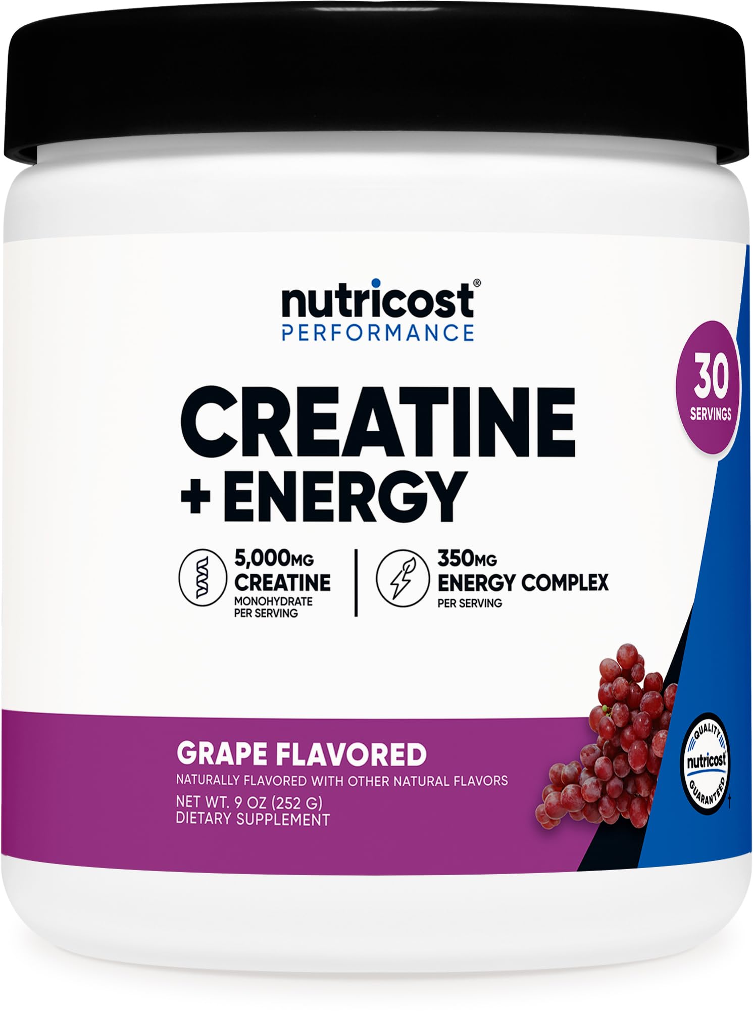 Nutricost Creatine + Energy Powder 9 Ounce