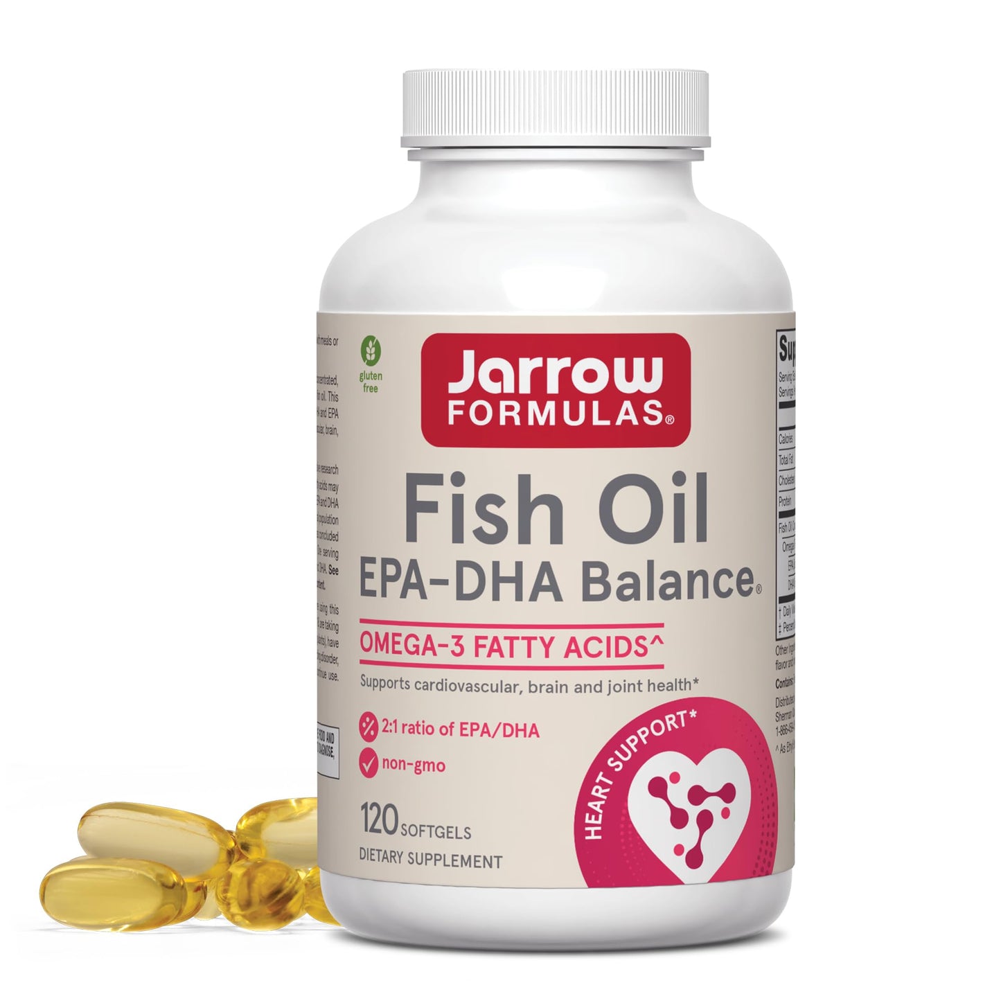Jarrow Formulas EPA-DHA Balance Softgels 120 Count