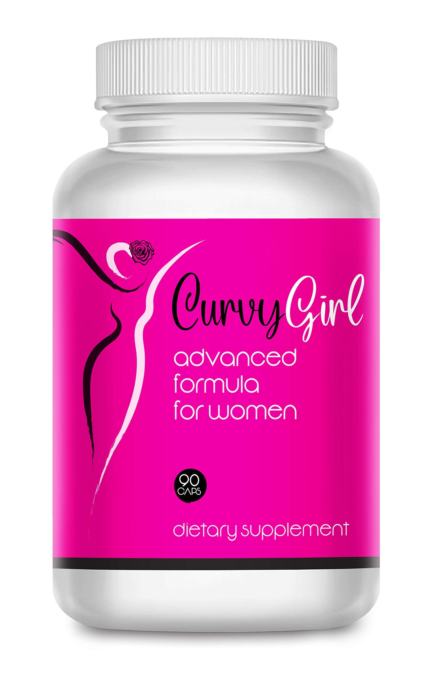 XENXNUTRA LABS Curvy Girl – Natural Herbal Formula to Support a Fuller, Feminine Shape – Nourish Curves, Balance Hormones, and Build Body Confidence – Fenugreek, Fennel, Wild Yam & More – 90 Vegan Capsules