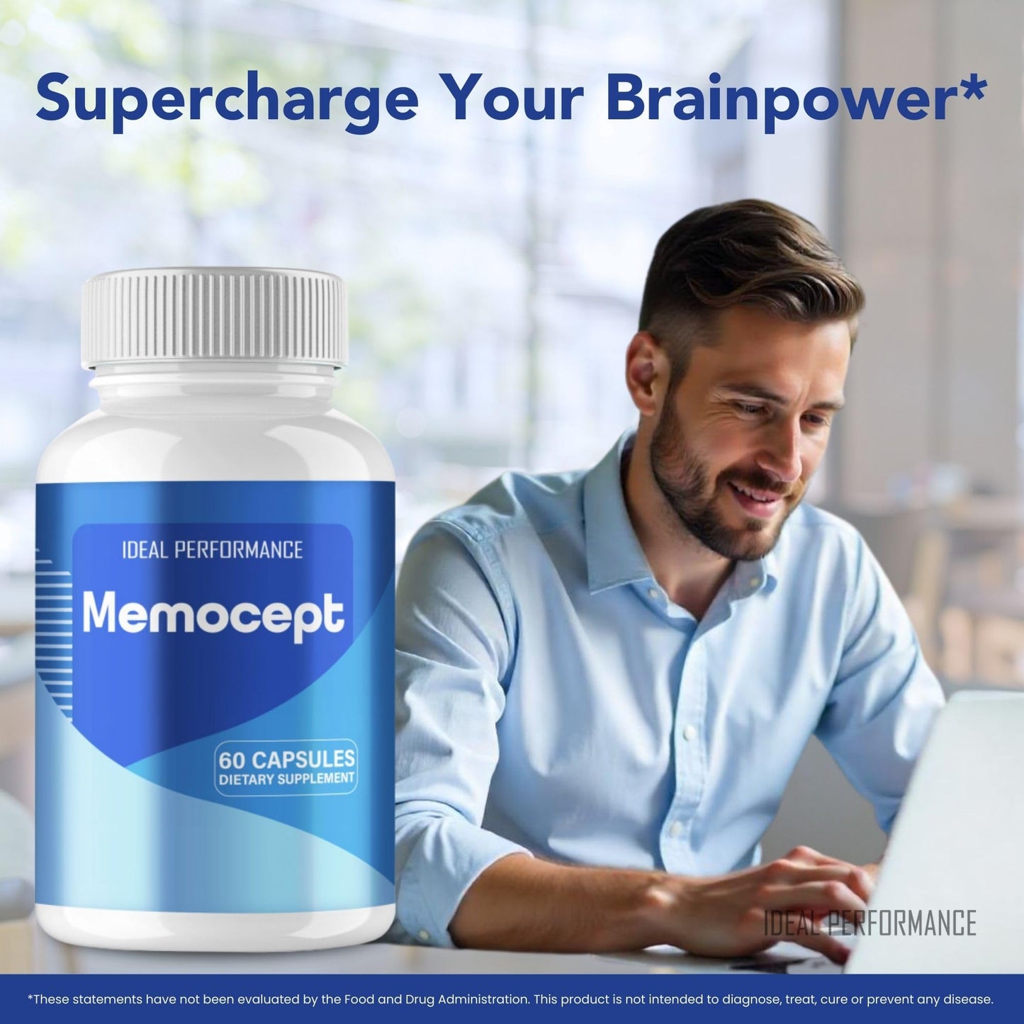 IDEAL PERFORMANCE Memocept Capsules, 60 Count