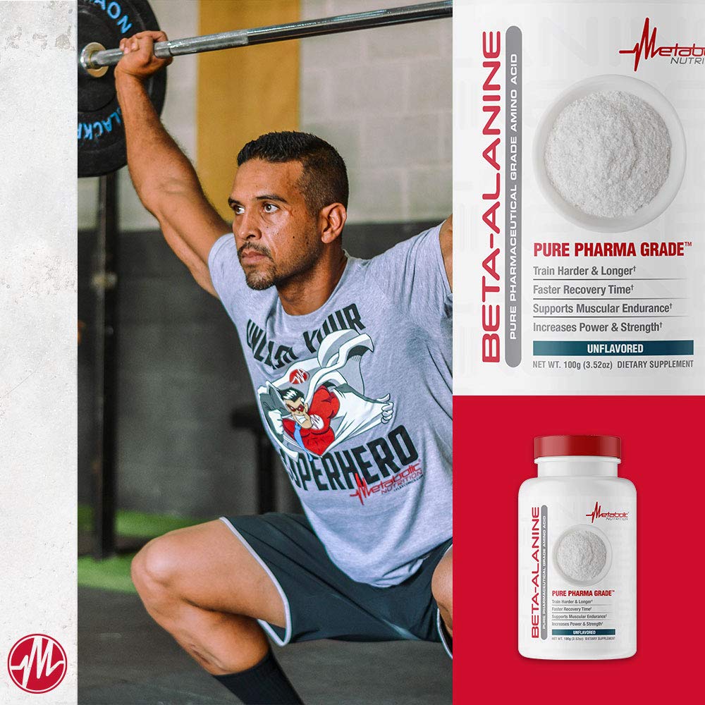 Metabolic Nutrition Beta Alanine Powder 10.58 oz