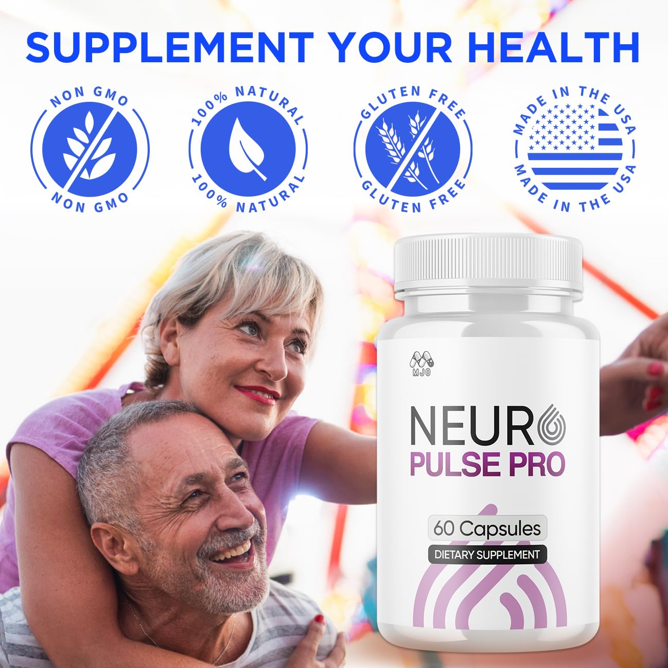 MJO Neuro Pulse Pro Capsules, 120 Capsules