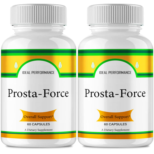 IDEAL PERFORMANCE ProstaForce Capsules, Advanced Prosta-Force Prostate Health Supplement, 120 Capsules