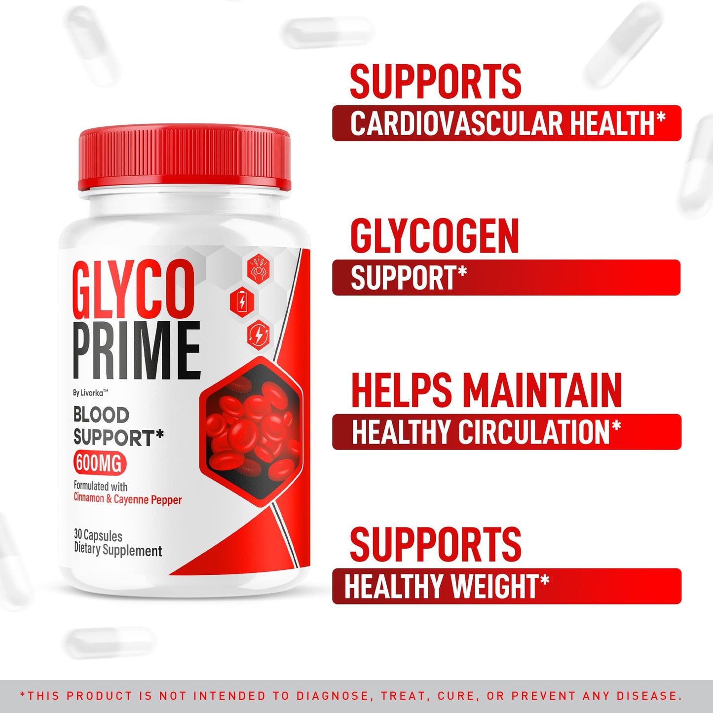 LIVORKA Glyco Prime Capsules, 150 Capsules